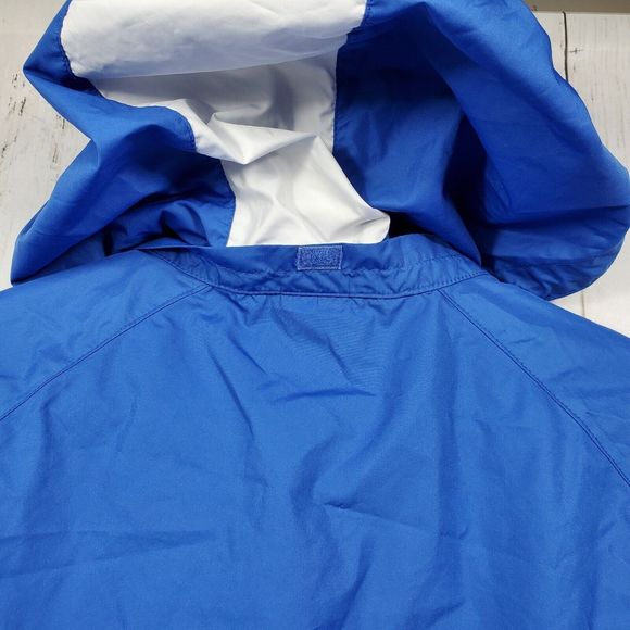 Nike Storm Fit Rain Jacket Brazilia Windbreaker Men's Large Royal Blue - Picture 10 of 16